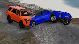 Cars Vs Obstacles Challenge Compilation of The Week 01 in BeamNG Drive [upl. by Eidod]