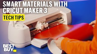 Cutting Smart Materials with the Cricut Maker 3 Smart Cutting Machine – Tech Tips from Best Buy [upl. by Lamberto]