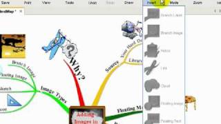 iMindMap  Adding Images to Your Mind Map [upl. by Tadashi]