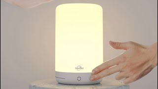 Nitebird Table Lamp Touch Sensor Smart Bedside Lamps Amazon reviews Shorts [upl. by Hulbig]