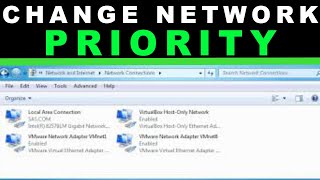 Change network priority of connection on Windows 10 [upl. by Buiron376]