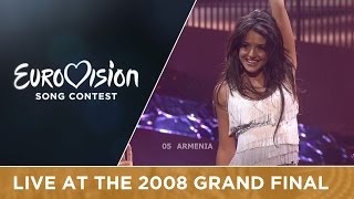 Sirusho  Qele Qele Armenia Live 2008 Eurovision Song Contest [upl. by Nevak181]