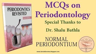 MCQs on Gingiva cementum PDL alveolar bone  Periodontics Revisited  Part 1 [upl. by Suhploda24]