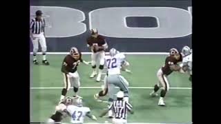 Dallas Cowboys Victor Scott amp Dennis Thurman Record Defensive TDs vs Washington Week 1 1985 [upl. by Imekawulo]