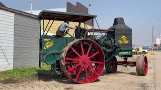 Clyde Hall Online Sept 1324  Lot 3 1912 Rumley 3060 Tractor 2 of 3 2Sauctioneershibidcom [upl. by Alyssa]