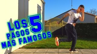 APRENDE LOS 5 PASOS MAS FAMOSOS DEL MUNDO [upl. by Filip]