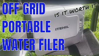 Portable Water Filter For Off Grid Applications [upl. by Nnylrahc175]