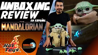 🔥 HOT TOYS THE CHILD GROGU O BABY YODA UNBOXING Y REVIEW EN ESPAÑOL [upl. by Ynavoeg]