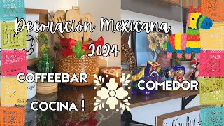 DECORACIÓN MEXICANA 2024🌵💚❤️✅Mi COCINA MEXICANA y COFFEE BAR ☕️🤎🇲🇽home mexicanstyle [upl. by Regor]