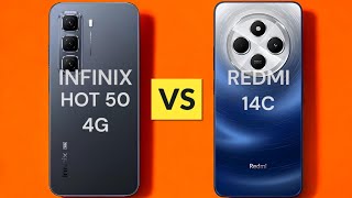 Infinix Hot 50 Vs Redmi 14C Full Comparison Review 🔥 [upl. by Lubow149]