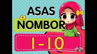 Asas Nombor 1 10 [upl. by Antonius]