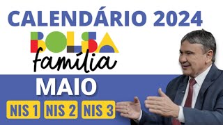 SAIU CALENDÁRIO COMPLETO BOLSA FAMÍLIA MAIO 2024 VEJA O CALENDÁRIO COMPLETO DE 2024 [upl. by Notsirt]