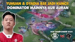 Yuhuan Wajib Diban  Black Shrew Esports Vs Dominator  Honor of Kings Championship 2024 Game 3 [upl. by Bohs]