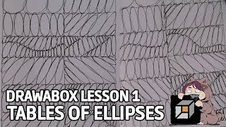 Drawabox Lesson 1 Exercise 4 Tables of Ellipses [upl. by Ttsepmet935]