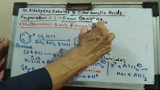 Video 12 Ald amp Ket Preparation  61 amp 62  From Benzene [upl. by O'Donoghue]