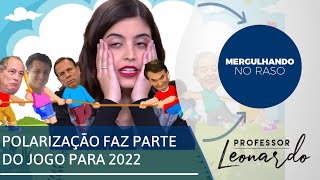 Análise da polarização para os 5 candidatos de 2022 [upl. by Fante]