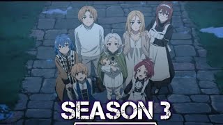 Mushoku Tensei season 3 Release date 📅  S 3 official date  Crunchyroll official crunchyroll [upl. by Kentigera893]