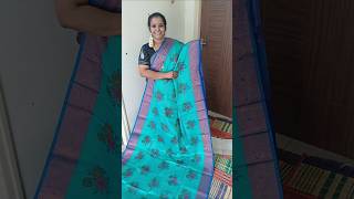 Rs640 Kora muslin saree for booking 7530057007 shorts trending youtubeshorts viralvideo [upl. by Ydisac735]