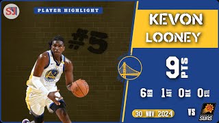 KEVON LOONEY SHOWS CONSISTENCY IN THE PAINT amp LAST GAME vsOKC HIGHLIGHTS PHX [upl. by Tynan283]