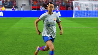 EA Sports FC24  Barcelona vs Eintracht Frankfurt  UEFA Womens Champions League  PS5 HD Gameplay [upl. by Mundt]