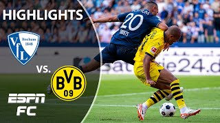 VFL Bochum vs Borussia Dortmund  Full Game Highlights  ESPN FC [upl. by Naivatco]