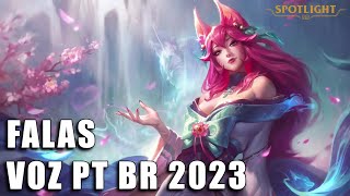 AHRI FLORESCER ESPIRITUAL REWORK 2023 FALAS Voz PTBR [upl. by Anneres725]