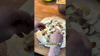 Nuovo impastooo 😍🍄‍🟫 pizza lastoria italianfood pizzalover food boscaiola [upl. by Aliuqa]