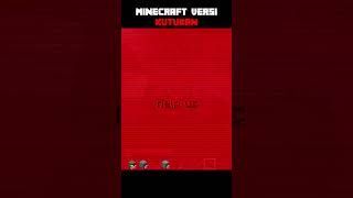 Ini Adalah Minecraft Versi Kutukan 63 minecraft shorts creepypasta horror mcpe error437 [upl. by Wiatt146]