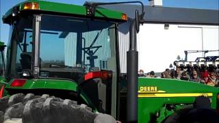 JD 8310 amp 8110 Tractors Sold for Record Prices on Genoa IL Farm Auction 121212 [upl. by Jolda339]