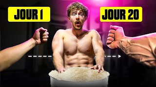 COMMENT J’AI MUSCLÉ MES AVANTS BRAS AVEC DU RIZ [upl. by Pliske985]