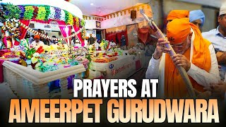 LIVE Prime Minister Narendra Modi visits Ameerpet Gurudwara in Hyderabad [upl. by Airahs]