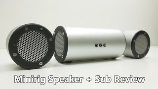 Minirig Bluetooth Speaker and Subwoofer review [upl. by Yesteb]