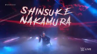 Shinsuke Nakamura Entrance  WWE Monday Night Raw November 06 2023 [upl. by Takeo]