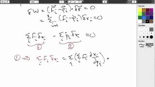 233 Lagrangian Mechanics DAlemberts Principle [upl. by Essirehc400]