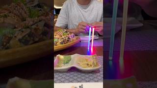 my date’s weird lightsaber chopsticks [upl. by Bartko]