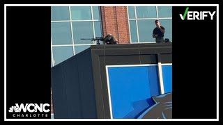 VERIFY Are there snipers at Bank of America Stadium [upl. by Nneb967]