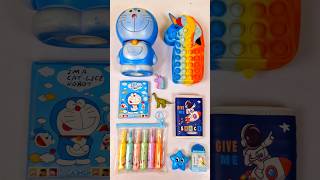 Cute Toys amp Stationery😍Piggybank Popit Pouch Diary Purse Hilighters Sharpener Eraser asmr [upl. by Kerwin]