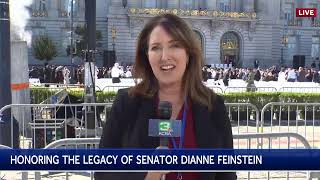 LIVE  Dianne Feinstein is being honored with a memorial service at San Francisco City Hall for t… [upl. by Aidole980]