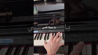 هيفا وهبييا حياة قلبيبيانوHaifa WehbeYa Hayat AlbiPiano cover [upl. by Hardden]