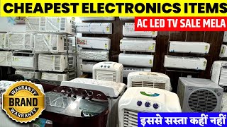 आधे दाम में Electronics  online से भी सस्ता AC Fridge WM LED TV  Electronic amp Appliances Item [upl. by Arrec]