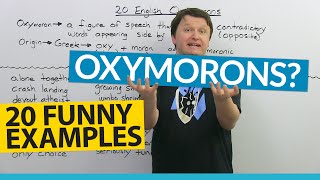 What is an oxymoron Definition and 20 funny examples [upl. by Eimia]