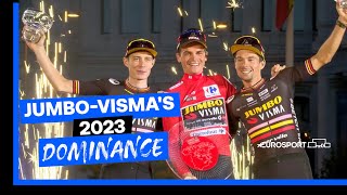 👀 JumboVismas 2023 Grand Tour dominance has left other riders quotFED UPquot  The Cycling Show [upl. by Ahsitniuq]