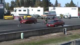 Civic B16A Nitrous 14 Mile [upl. by Nosrak120]