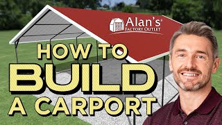 How To Build a Carport The Complete Guide [upl. by Acirrej287]