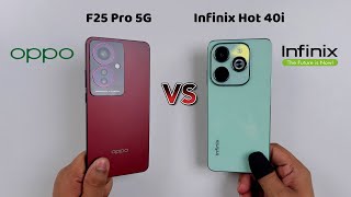 Oppo F25 Pro 5G vs Infinix Hot 40i Speed Test Live [upl. by Eisus]