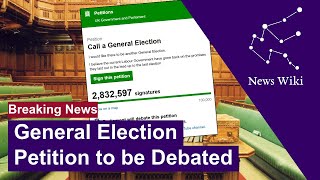 BREAKING NEWS Parliament to Debate Call a General Election Petition [upl. by Motch]