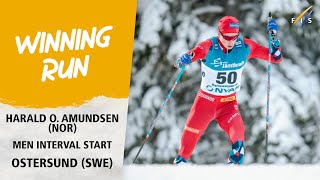 Amundsen keeps Norway still unbeaten in the Mens 10k  FIS Cross Country World Cup 2324 [upl. by Nodlehs565]