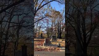 Join us at Sleepy Hollow Cemetery scenic views the haunting tale of Irvings Legend of SleepyHollow [upl. by Nehemiah868]