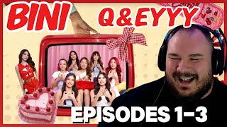 BINI  QampEYYY with BINI  Episode 1  3 Reaction [upl. by Abekam]