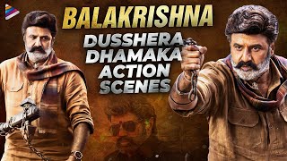 Balakrishna Dussehra Special Back To Back Action Scenes  Balakrishna New Movies  Telugu FilmNagar [upl. by Attenhoj]